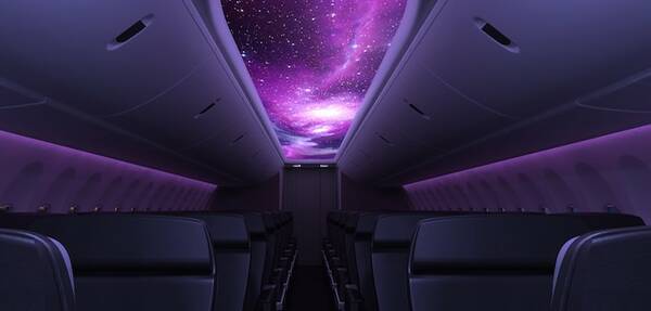 aircraft mood lighting