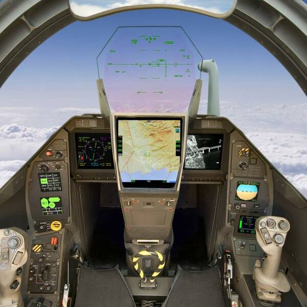 fighter glass cockpit