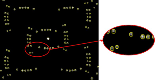 NIR Intensity Lens_DOE dot pattern analysis